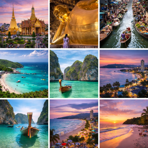 THAILAND GRAND TOUR – BANGKOK, PATTAYA & PHUKET